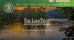 Desktop Screenshot of landtrustcnc.org